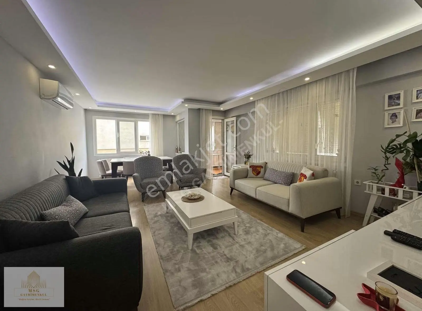 Msg'den Hakimevleri'nde Asansörlü, Arakat / Modern Tadilatlı 3+1 - Görsel 2