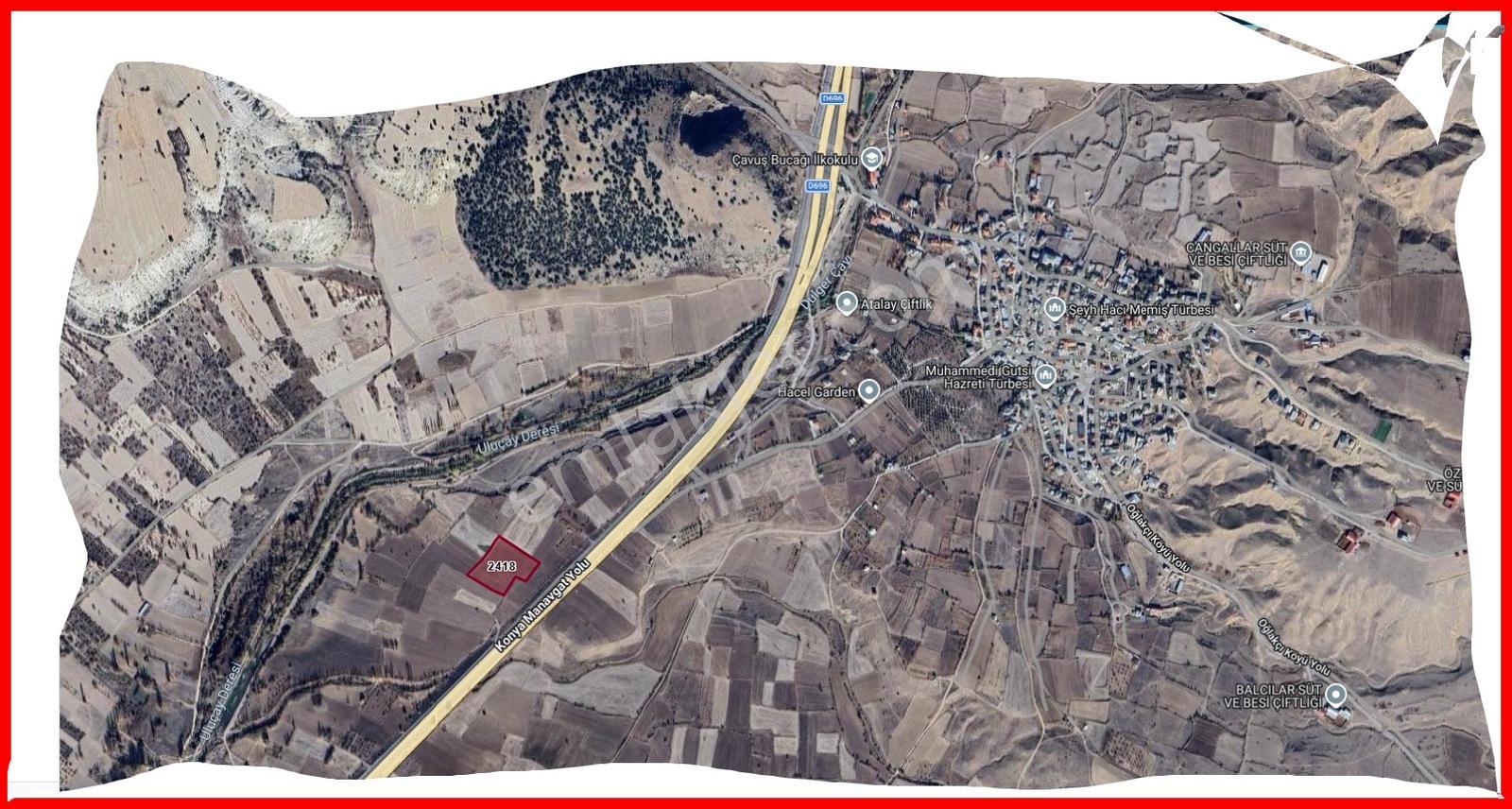 Özpınar,dan Çavuş Köyü Yol Kenarı Sulu Tarla 8850 M2 - Görsel 2
