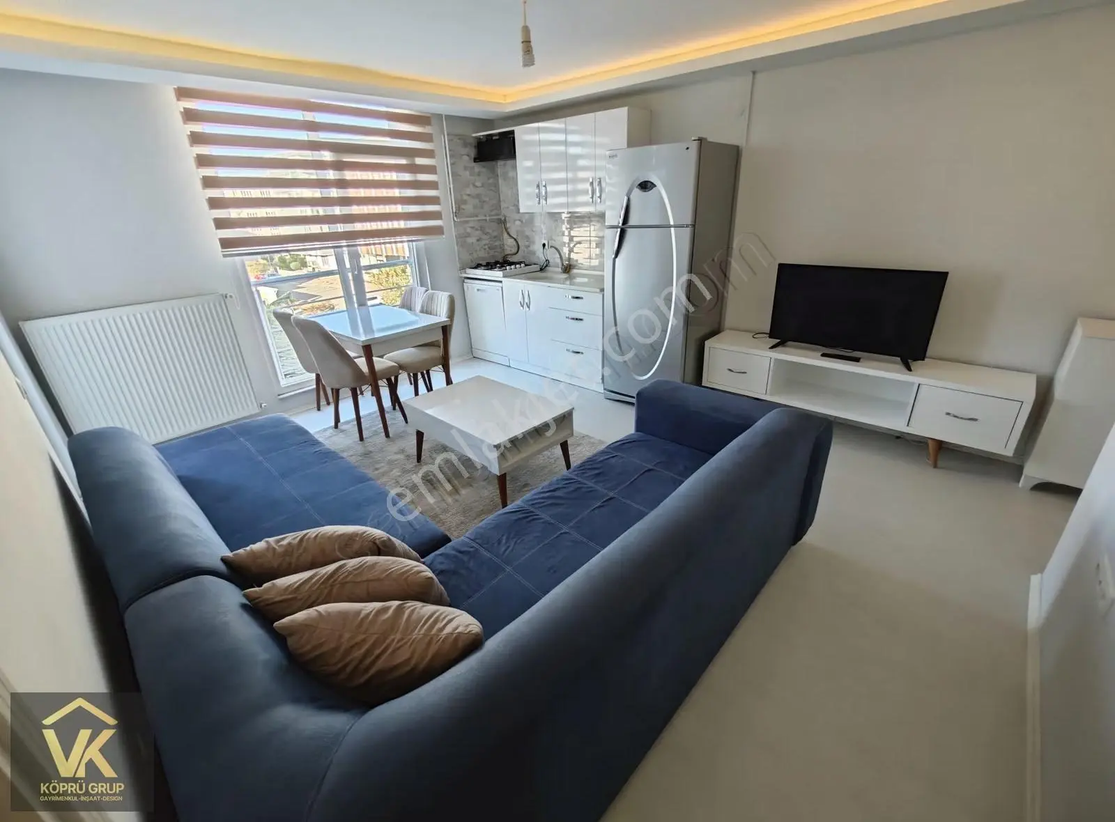 Vk Köprü Grup'tan Kiralık Atakent Tramvay Cephe Eşyalı 1+1 Daire