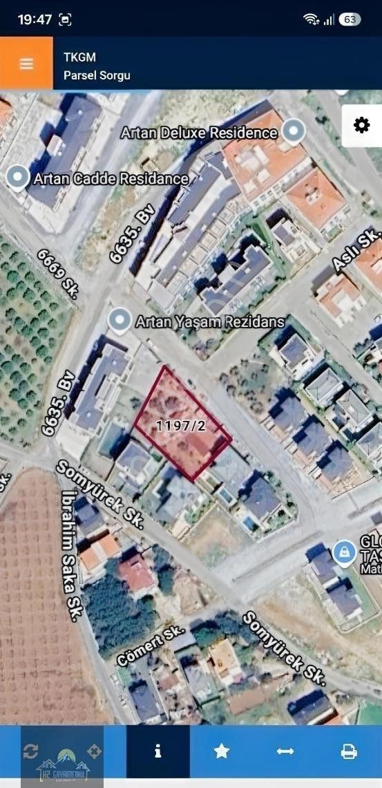 Kuşadası Davutlar Da Gelişen Bölgede Konut İmarlı Arsa