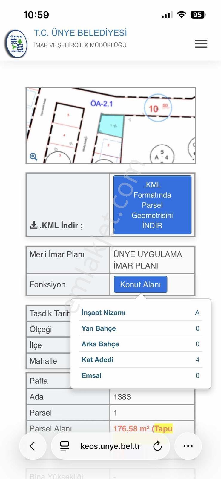 Yg' Den Karşıyaka Satılık 2 Parsel Toplamda 368 M2 - Görsel 6
