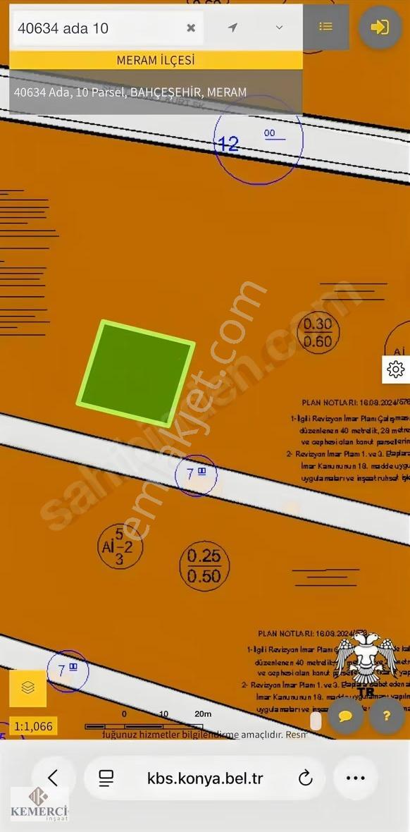 Kemerciden Yeni Açılacak Gazze Caddesi Yakını 509 M2 Arsa - Görsel 2