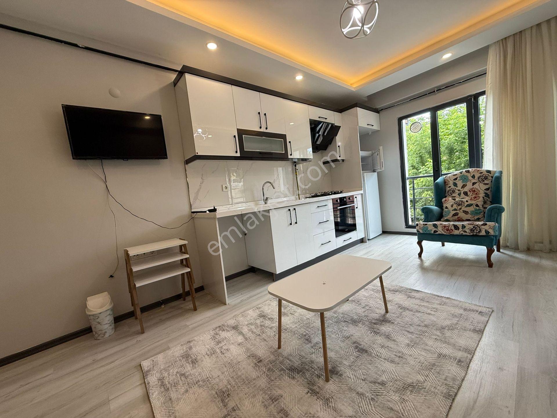 Kiralık Full Eşyalı Lüks 1+1 Yeni Bina - Görsel 8