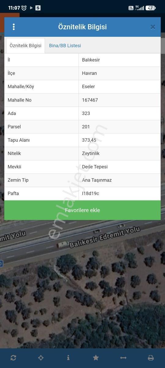 Zeytinlik Balıkesir Edremit Yolunda Havran Eseler Mah.yola Ceph. - Görsel 15