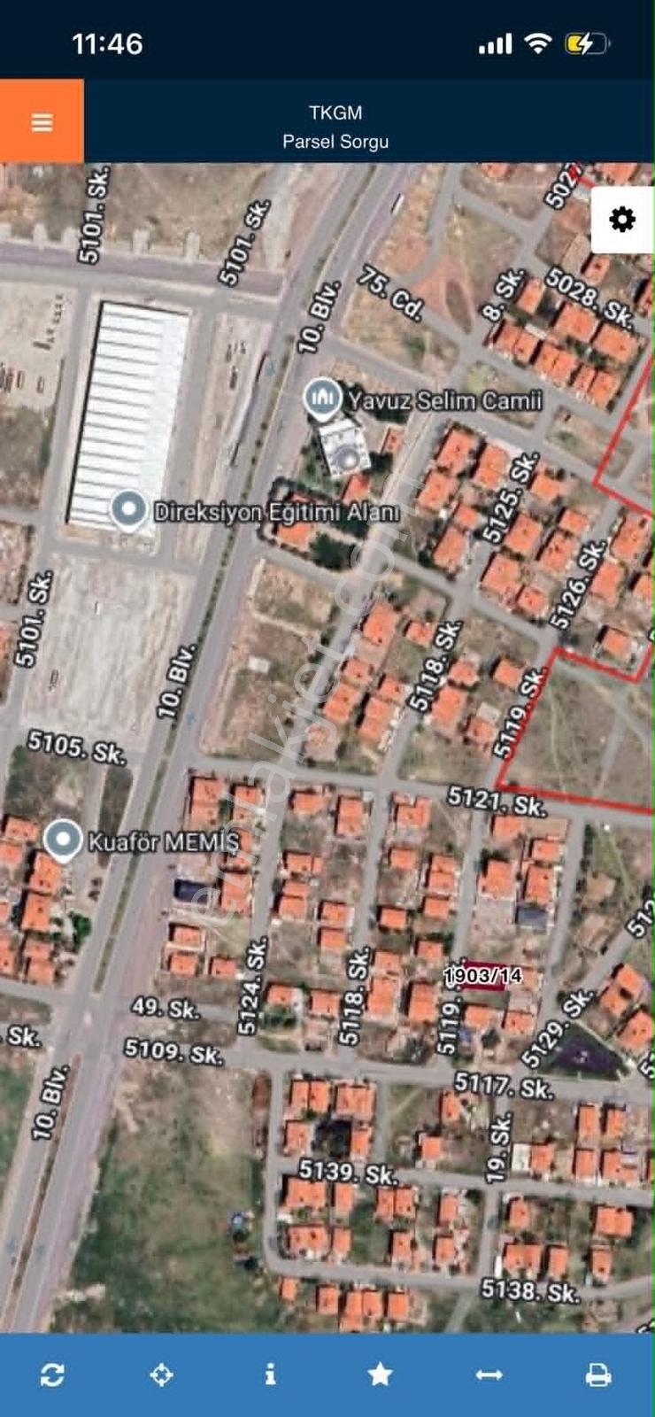 Taşpınar Gayrimenkulden Paşacık Mah. 260m2 Satılık Arsa