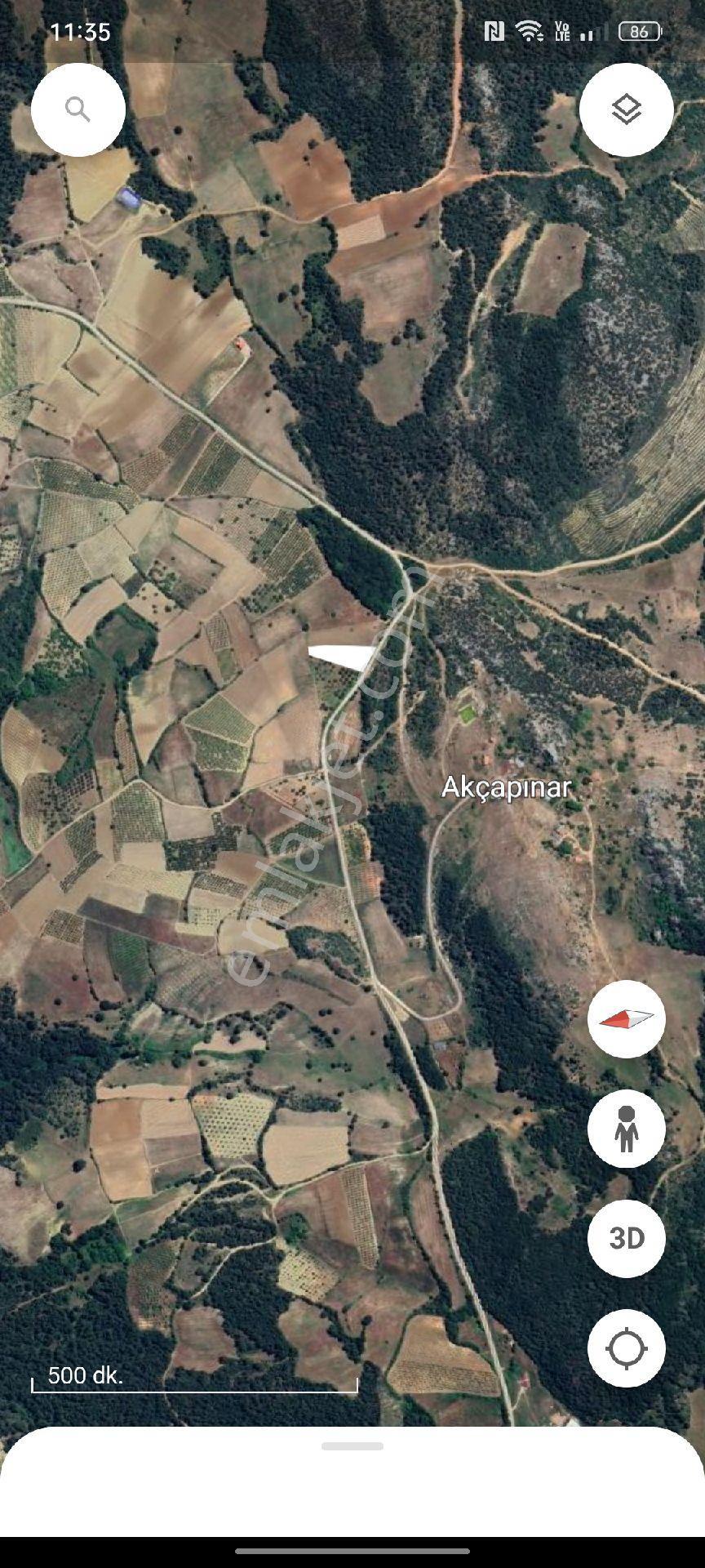 Osmaneli Akçapınar Satılık Asfalt Cepheli Tarla - Görsel 15