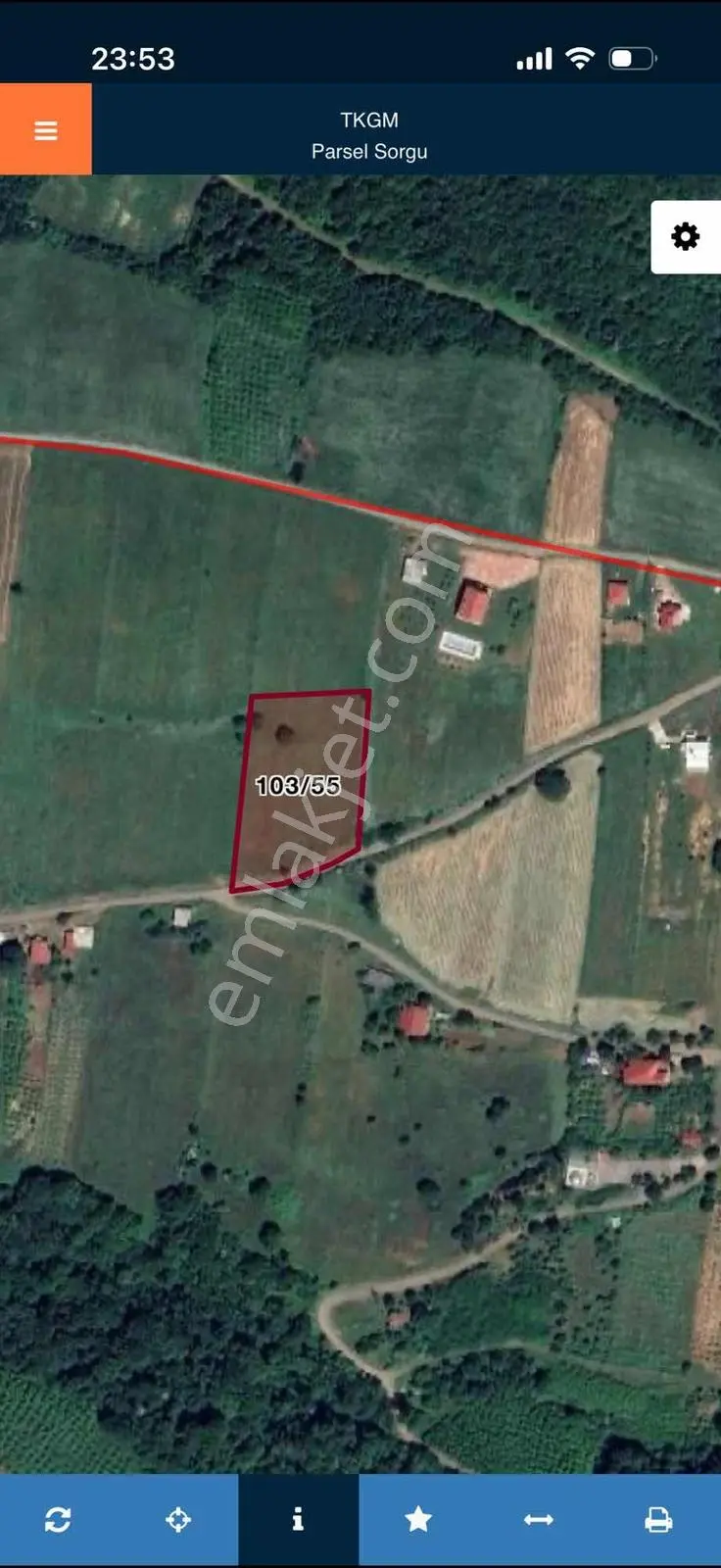 Atakum Kurugökçe'de Deniz Manzaralı 5.169 M² Yatırımlık Tarla