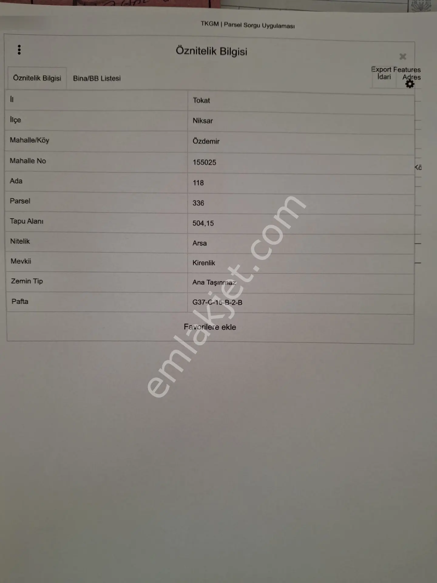 Adalet Gold Group Emlak'tan Özdemir Köyünde Uygun Fiyata Satılık 504 M Kare Arsa Bu Fırsat Kaçmaz