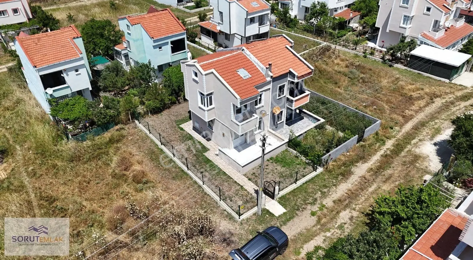 Enez Pırlanta Plajı'nda Denize 500m, 120m² 3+1 Dubleks - Görsel 5