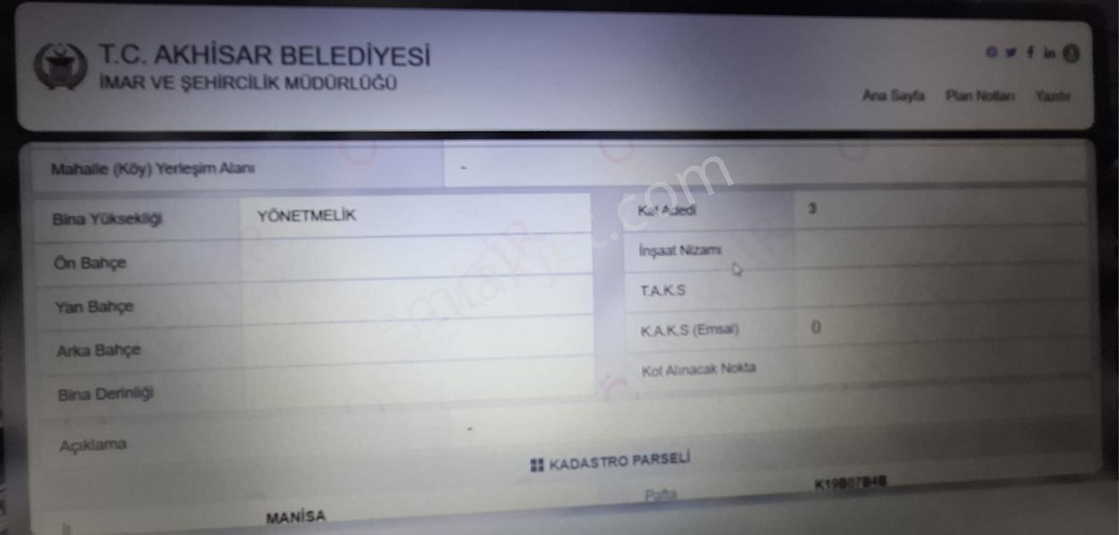 Akhisar Seyitahmet Ana Yola Yakın Fahri Sertel Emlaktan Arsa - Görsel 10
