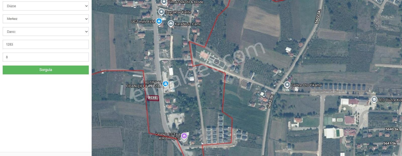 Turgutlar Emlak ' Tan Darıcı Mah . Ticari + Konut İmarlı Arsa - Görsel 3