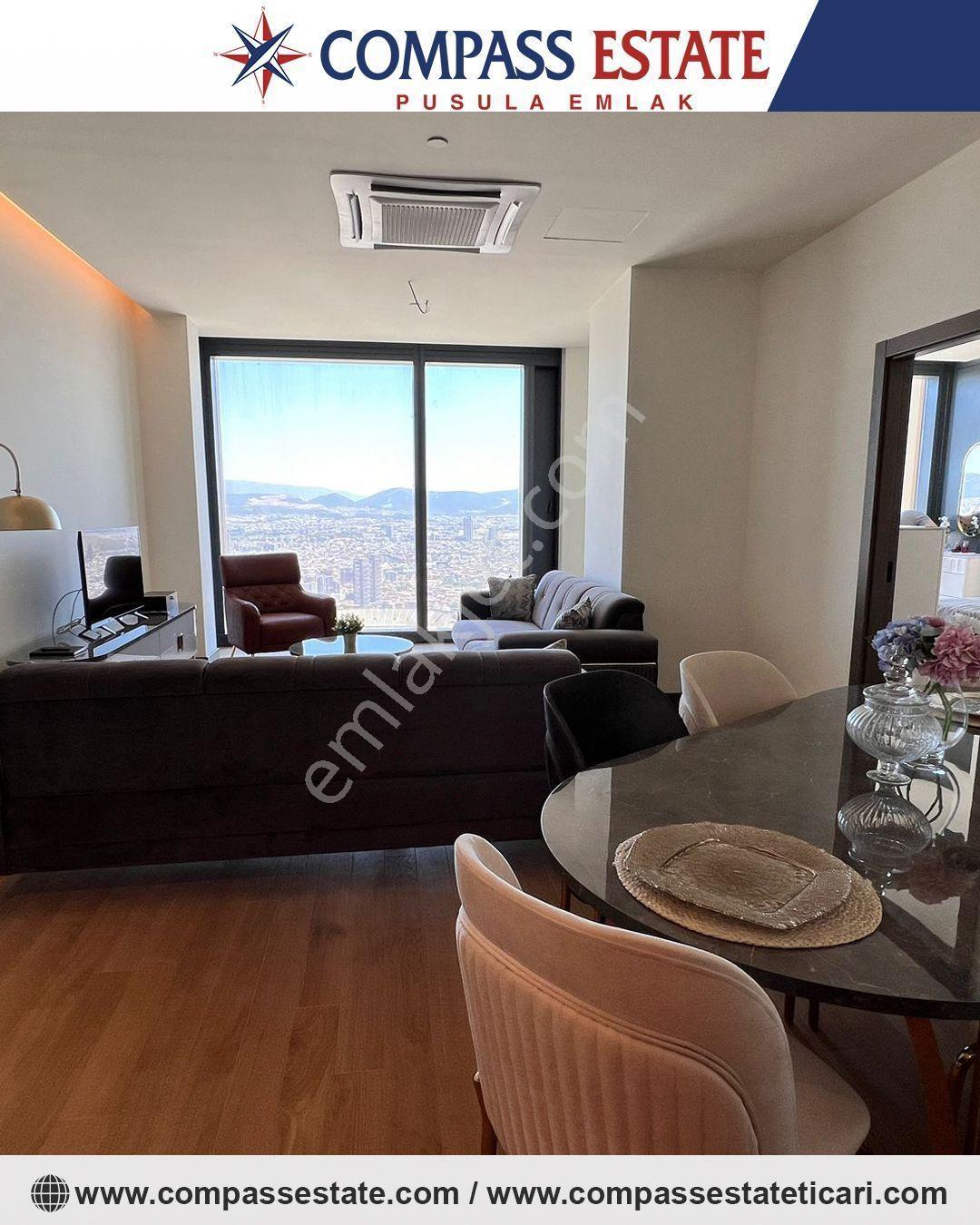 İzmirin En Güzel Gece Mazarasında Kiralık 1+1 Mobilyalı Daire - Görsel 7
