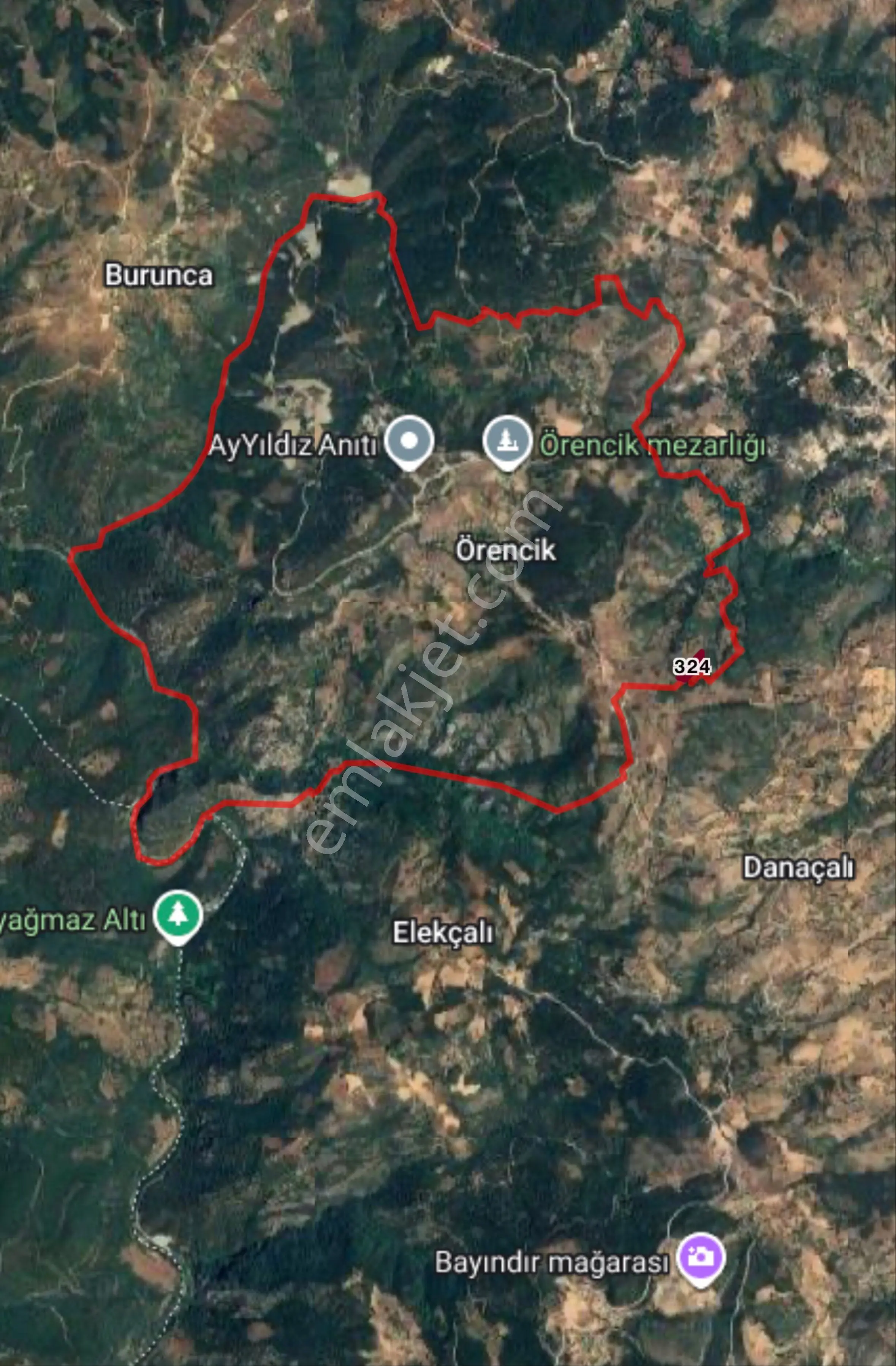 Büyükorhan Örencik Mah Datılık 15.100m2 Tarla - Görsel 4