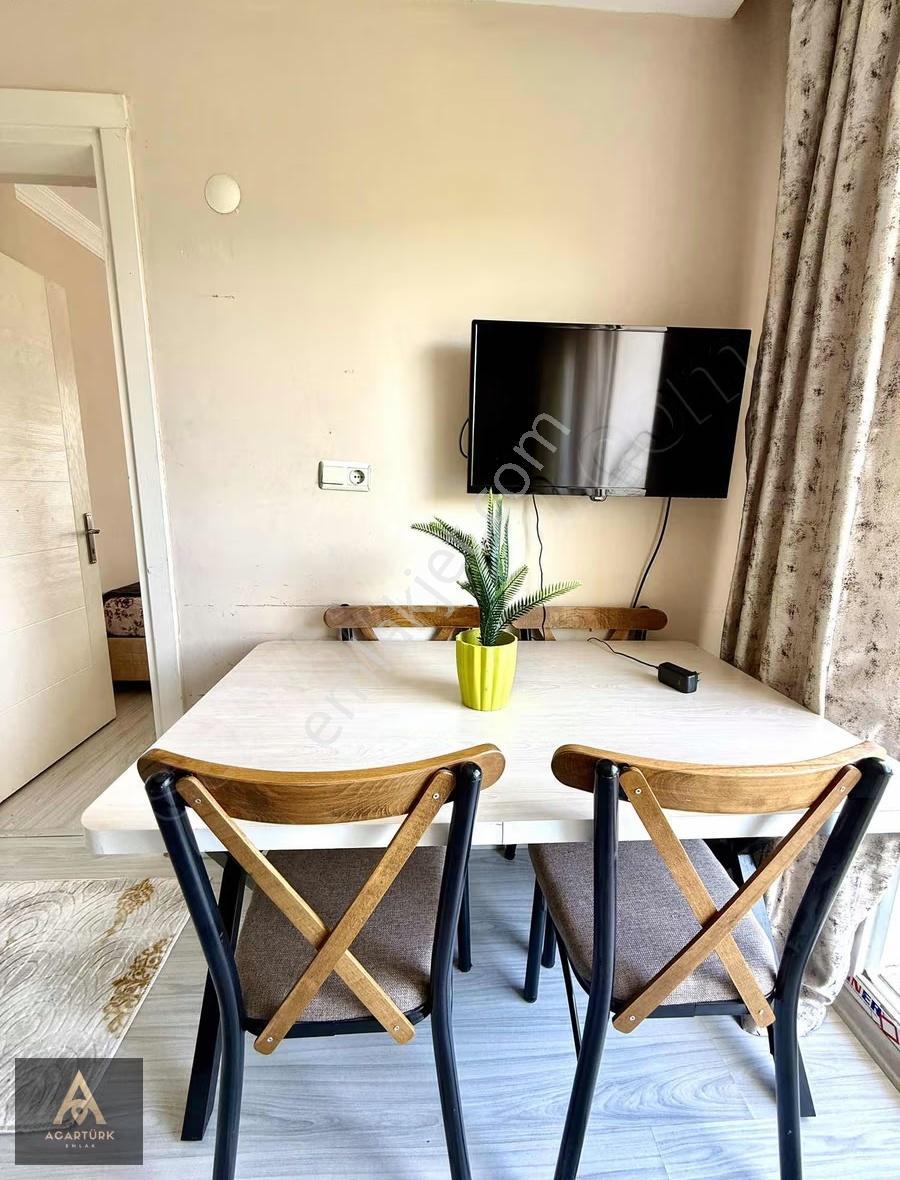 Sümer'de Kiralık 1+1 Full Eşyalı Daire, Balkonlu, Ön Cephe - Görsel 17