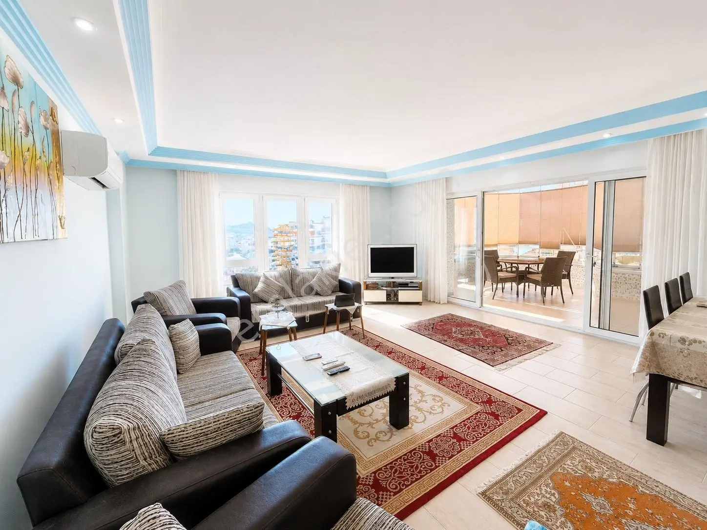Alanya Mahmutlar 4+1 235m2 Lüx Eşya Deniz Manzaralı Aktiviteliii - Görsel 11