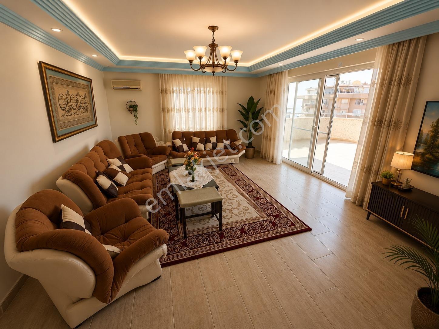 Alanya Mahmutlar 4+1 235m2 Lüx Eşya Deniz Manzaralı Aktiviteliii - Görsel 16