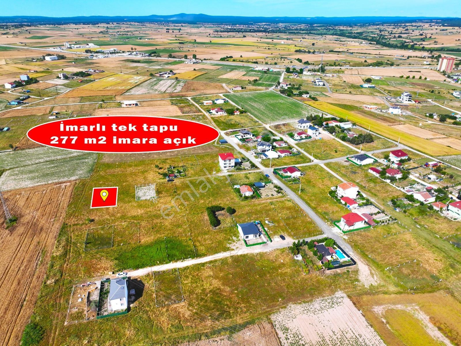 Saray Büyükyoncalı'da 3 Kat İmarlı Tek Tapu 277 M2 Yerleşim İçi - Görsel 26