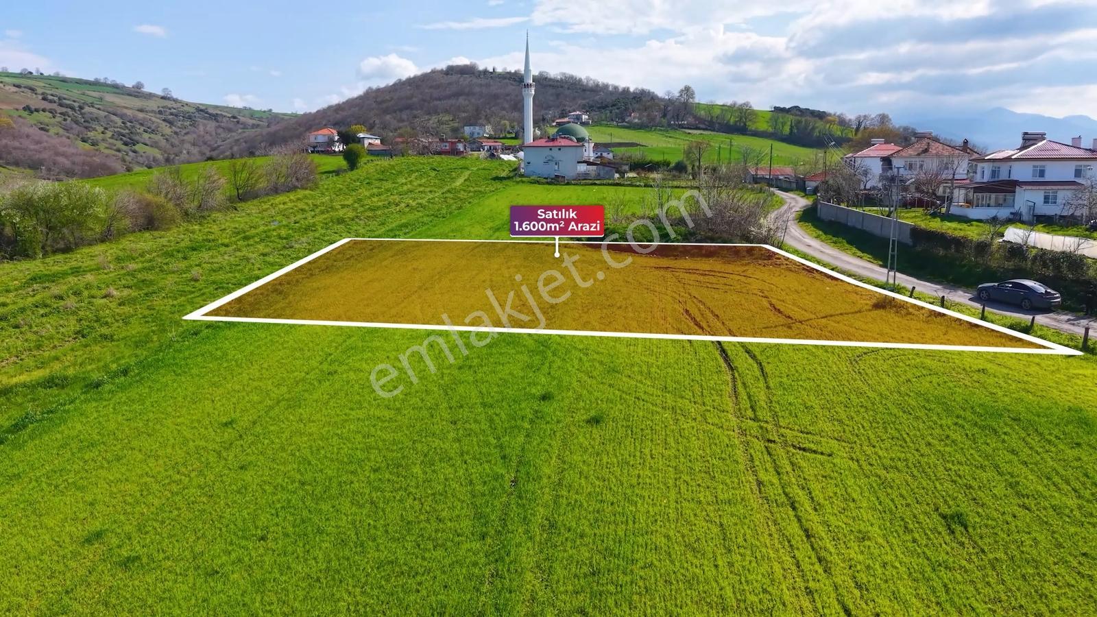 1. Köy Yerleşim Alanında Deniz Manzaralı 1.600 M² Satılık Tarla - Görsel 7