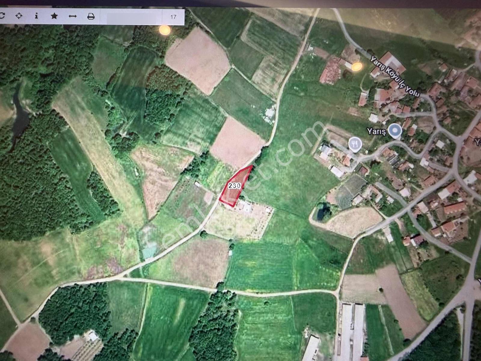 Karacabey Yarışta Yola Cepheli 1200 M² Satılık Tarla - Görsel 2