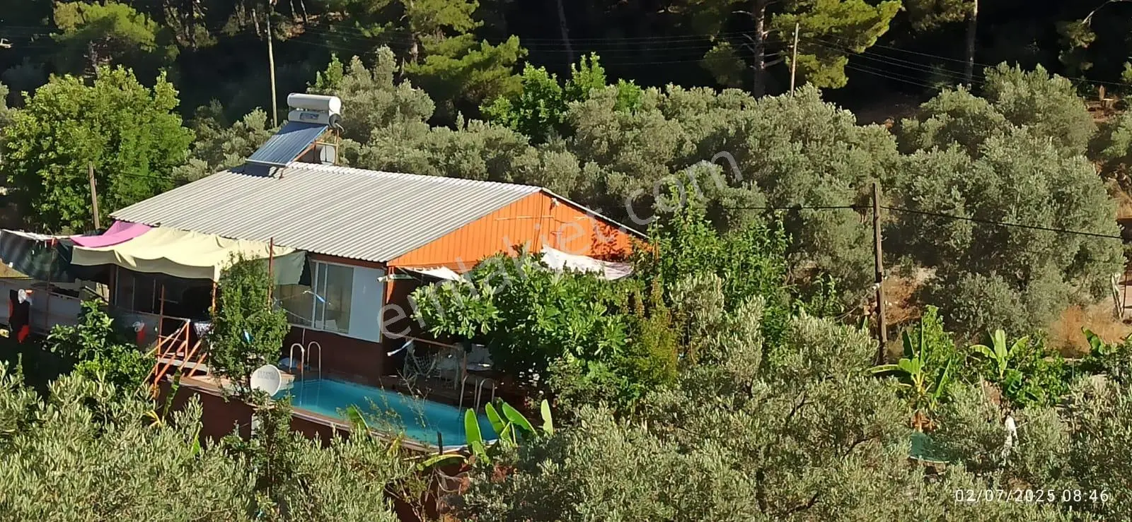 Kaş Yeşilköy'de 4 Dönüm İçinde Havuzlu Çiftlik Evi Ve Müştemilat - Görsel 4