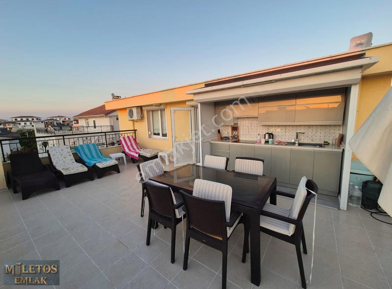 Didimde Satilik Site İçi 3+1 Ayri Mutfak Esyali Villa - Görsel 15