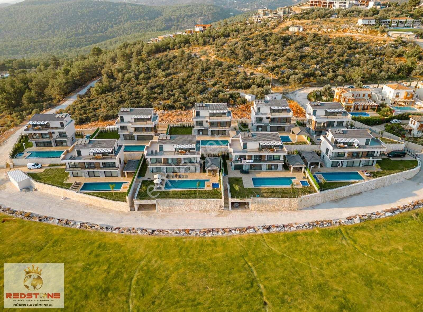 Kalkanda -havuzlu-kalkan Vilları - Deniz Manzaralı -eşyalı(4+1) - Görsel 17