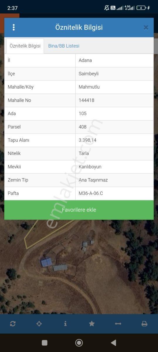 Büyük Metre Küçük Fiyat Adana Da Yatırımlık Tarla - Görsel 2