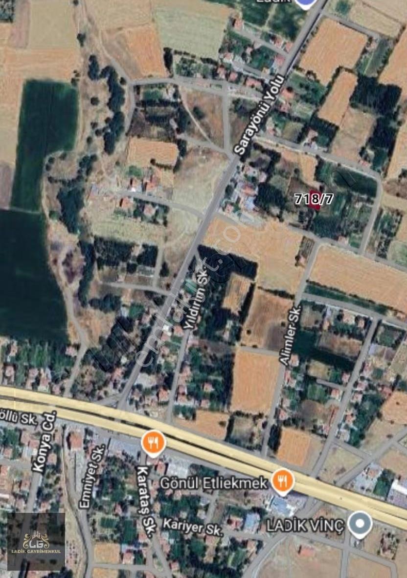 Ladik Girişi Sarayönü Yolu 359 M2 Satılık Konut İmarlı Arsa