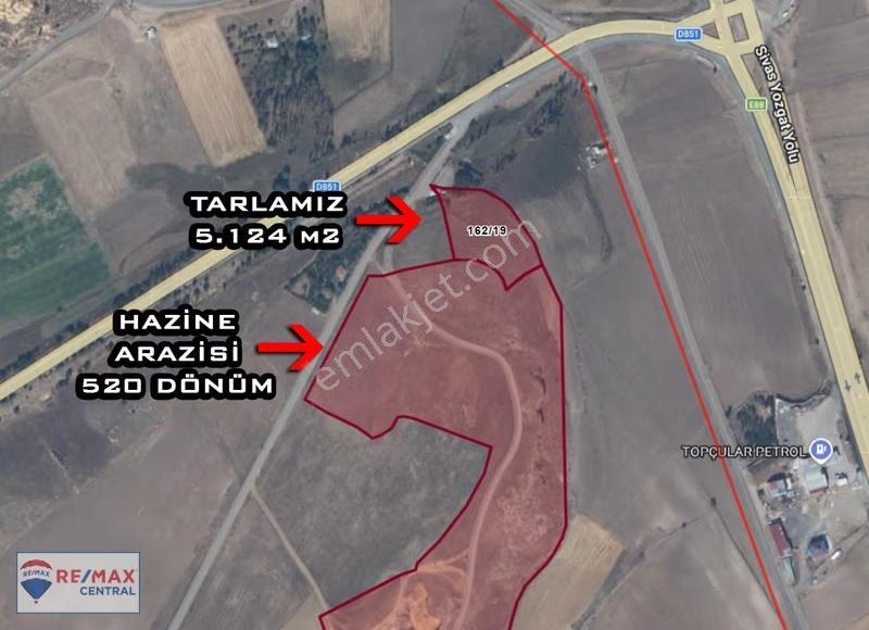 Re/max Central'dan Yıldızeli Menteşe'de 5.124m2 Yola Cephe Tarla - Görsel 2