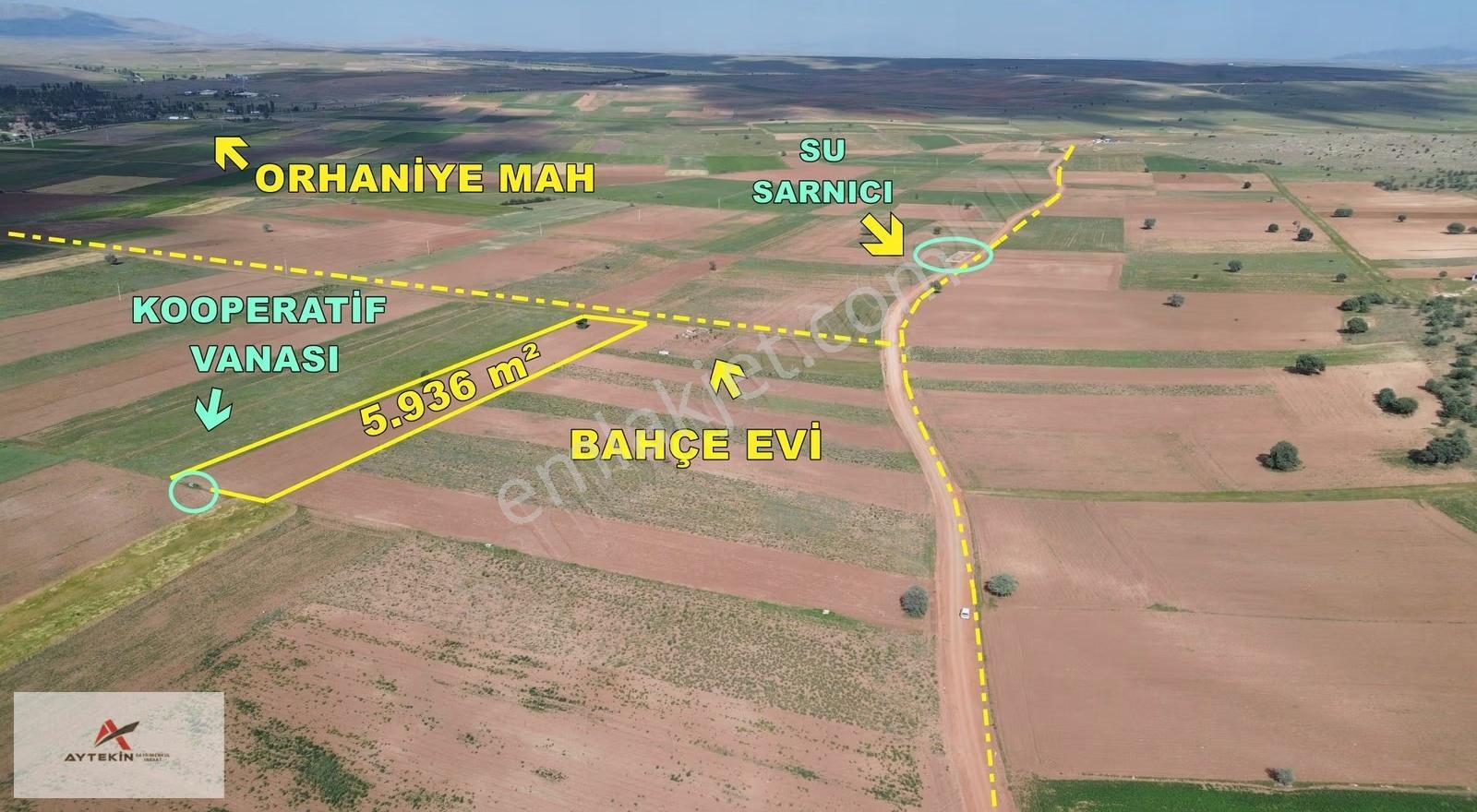 Akören Hacılar Mahallesinde 5.936 M² Müstakil Tapulu Tarla - Görsel 2