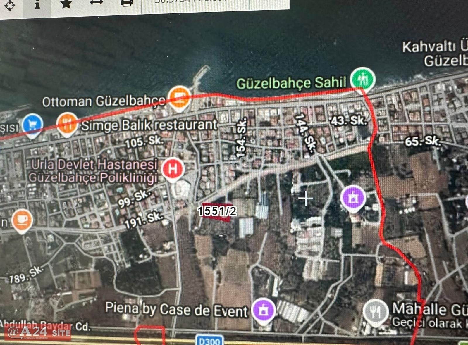 A24 Site Emlak Güzelbahçe Yalıda Merkezi Konumda Kiralık Tarla - Görsel 4