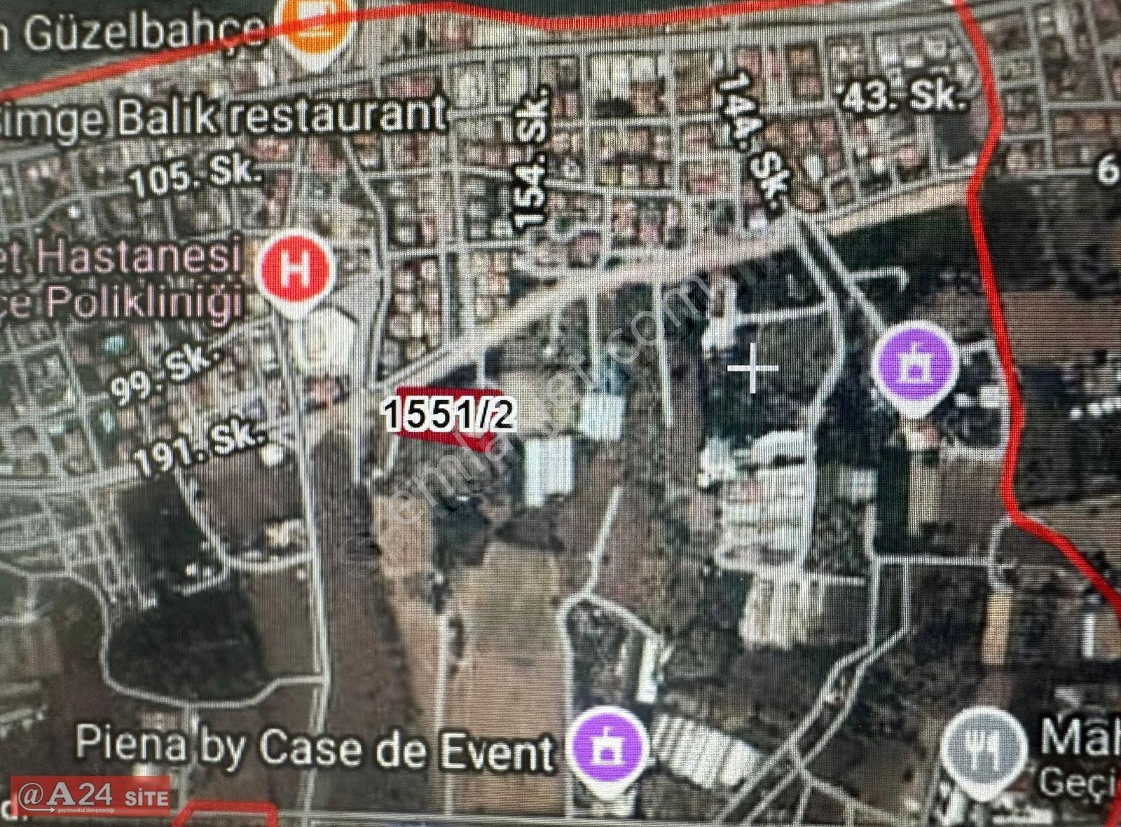A24 Site Emlak Güzelbahçe Yalıda Merkezi Konumda Kiralık Tarla - Görsel 5