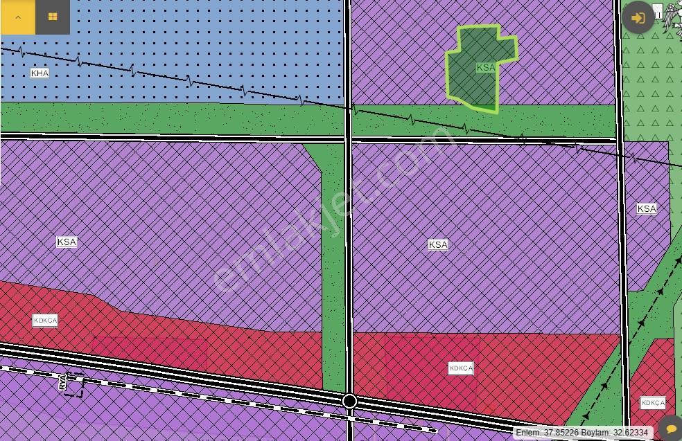 Sanayi Öneri Alanında Satılık 1531 M² Yatırımlık Hisse - Görsel 2