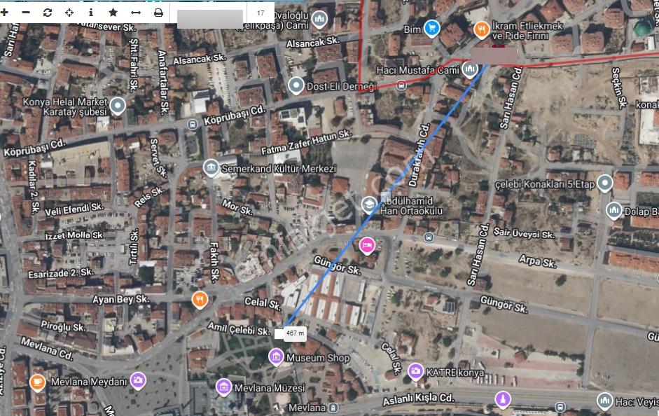 Mevlana'ya Yürüme Mesafesinde Satılık Müstakil Arsa - Görsel 19