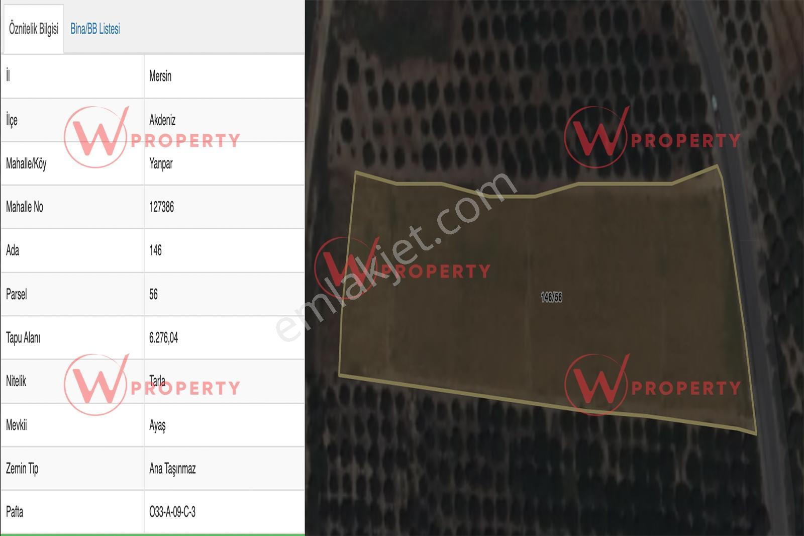 W Property'den Yanpar'da Satılık 6 Dönüm Tarla - Görsel 3