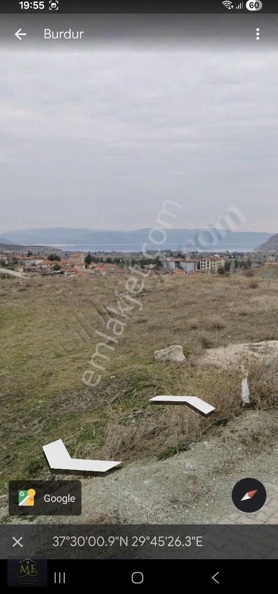 İmarlı Arsa Salda Gölü Manzaralı Yeşilova Merkez Emek Mahallesi - Görsel 5