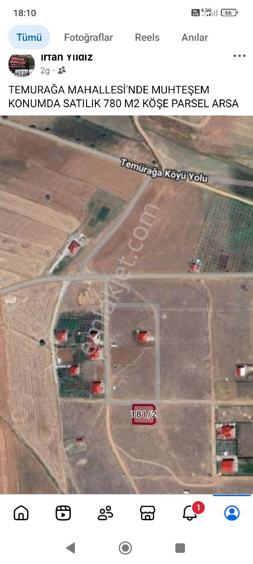 Temurağa Mahallesi'nde Satılık Arsa