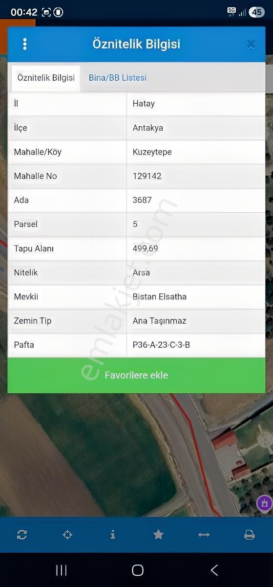 Kuzeytepede 500 Metrekare 4 Kat İmarlı Düz Zemin Arsa - Görsel 12