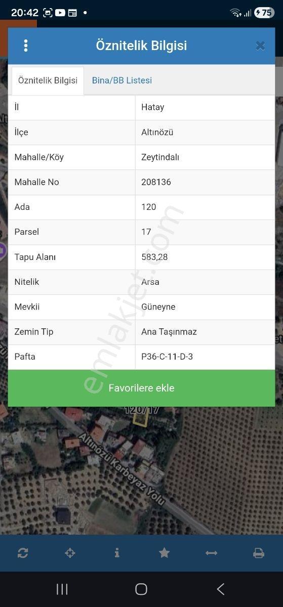 Cam Teras Karşısı Yola Sıfır 583 Metrekare İmarlı Arsa - Görsel 9