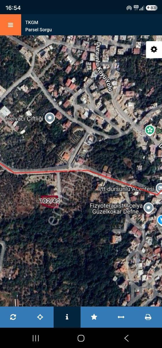 Dursunluda 853 Metrekare 4 Kat İmarlı Harika Manzaralı Parsel - Görsel 13