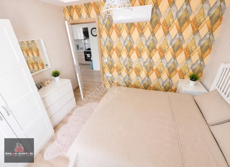 Konyaaltı Liman Mah. Havuzlu Sitede Eşyalı 1+1 Satılık Daire - Görsel 10