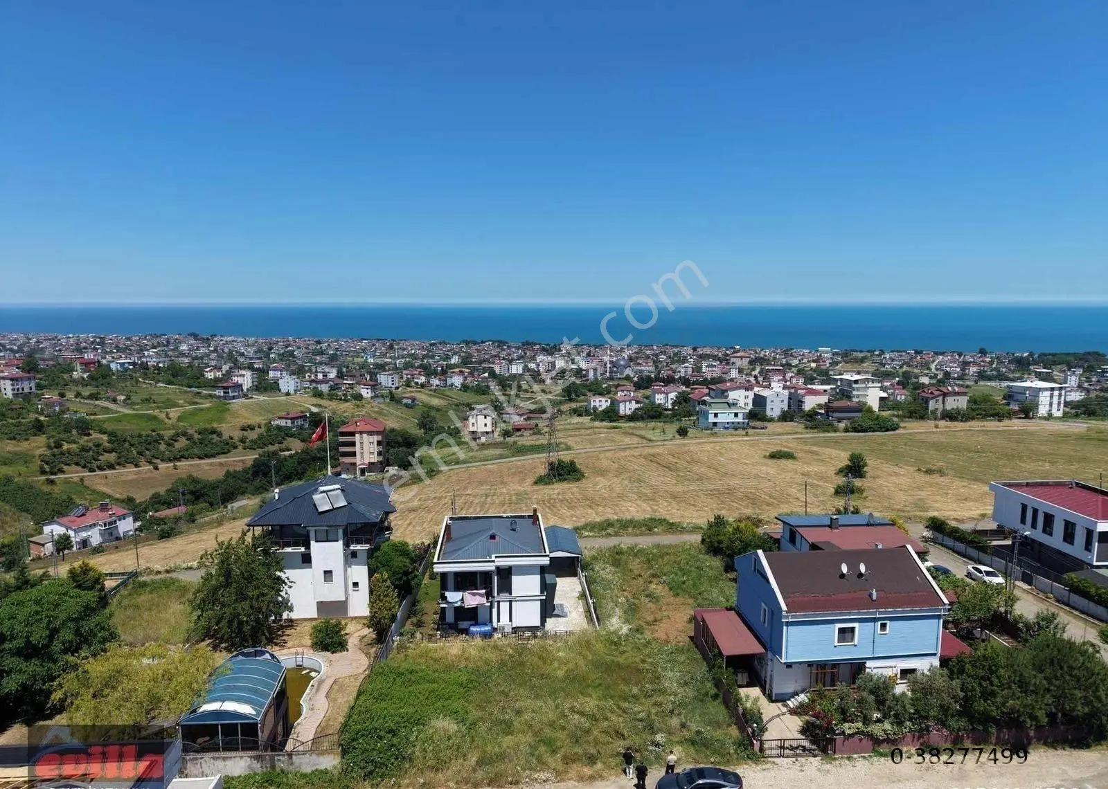 Çatalçam'da Deniz Manzaralı 385 M2 Satılık Arsa - Görsel 4