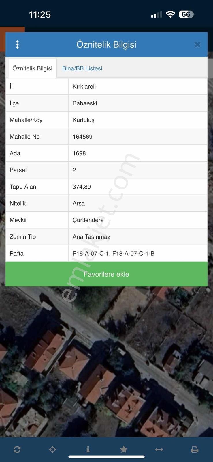 Kurtuluş Mah 374 M2 Park Ve Pazar Projesine Karşı Satılık Arsa - Görsel 5