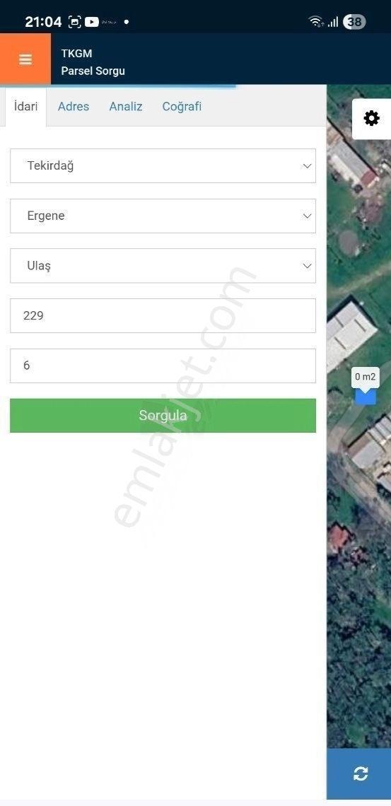 Tekirdağ Ergene Ulaş Mah. Yatırımlık Konut İmarlı - Görsel 2