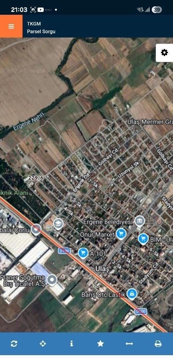 Tekirdağ Ergene Ulaş Mah. Yatırımlık Konut İmarlı - Görsel 3