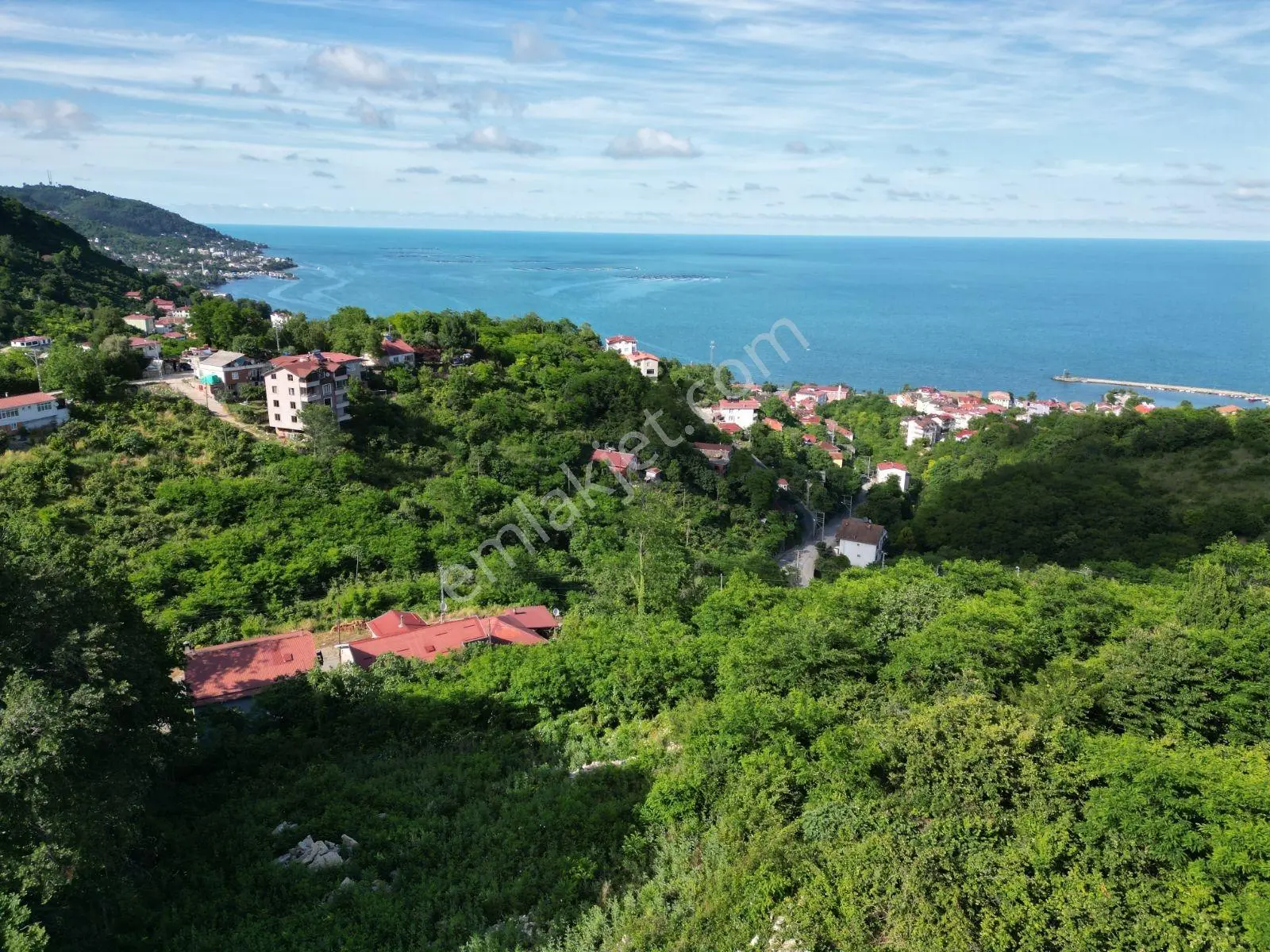 Muhteşem Deniz Manzaralı İmarlı 610 M² Arsa - Görsel 4