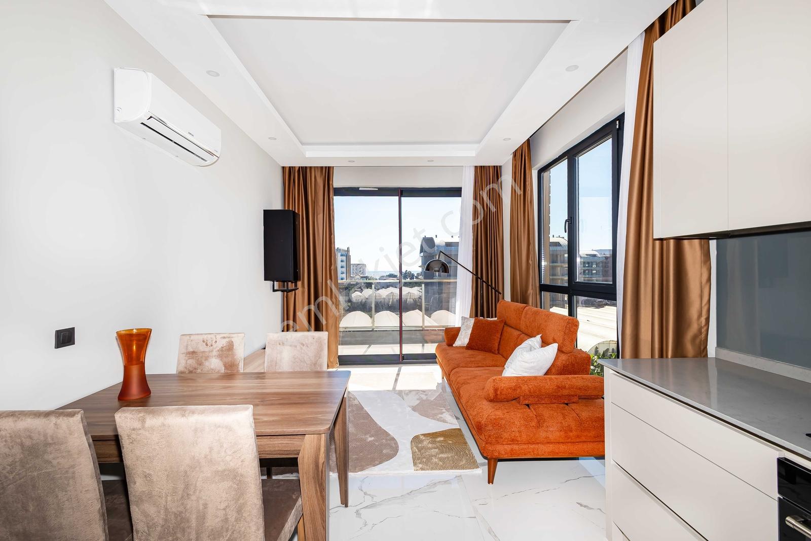 Kargıcak Alisa Deluxe Residence'te 1+1 Eşyalı Daire - Görsel 15