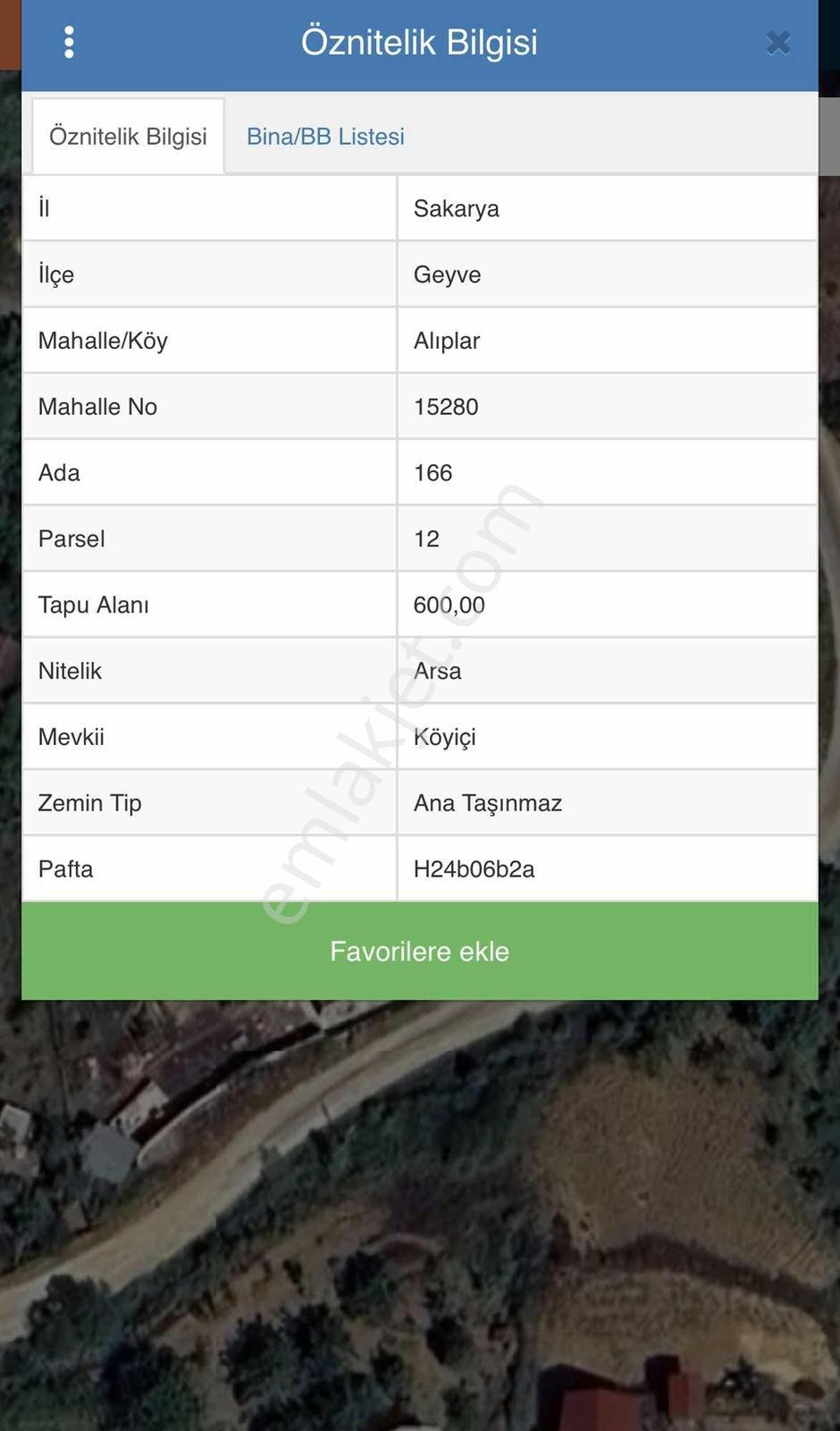 Lavi Ali'den İmarlı Köyiçi Arsa 600m² - İstanbula Yakın Frst - Görsel 2