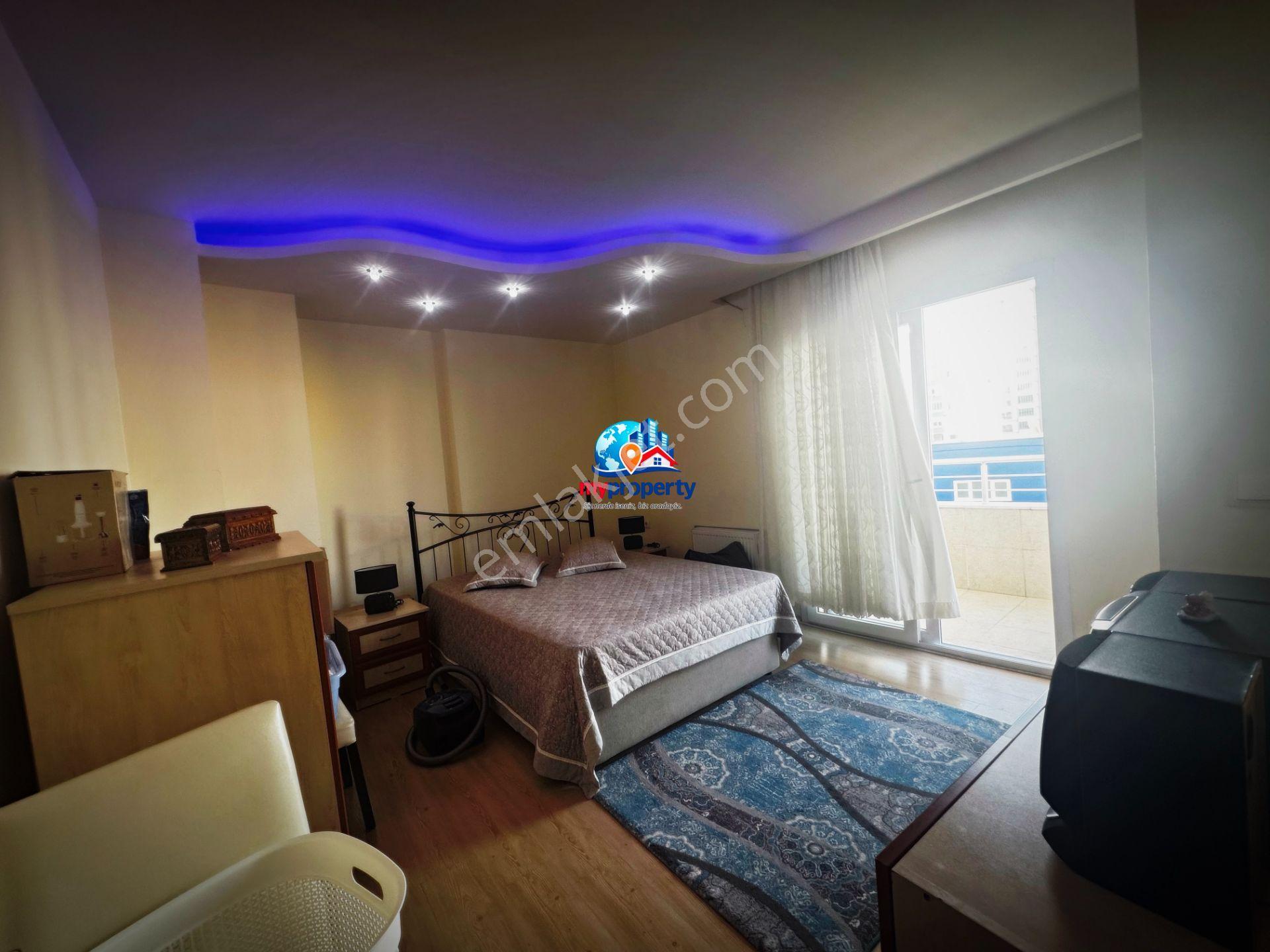 Mersin Akdeniz Mahallesinde Site İçinde Satılık Havuzlu 3+1 - Görsel 22