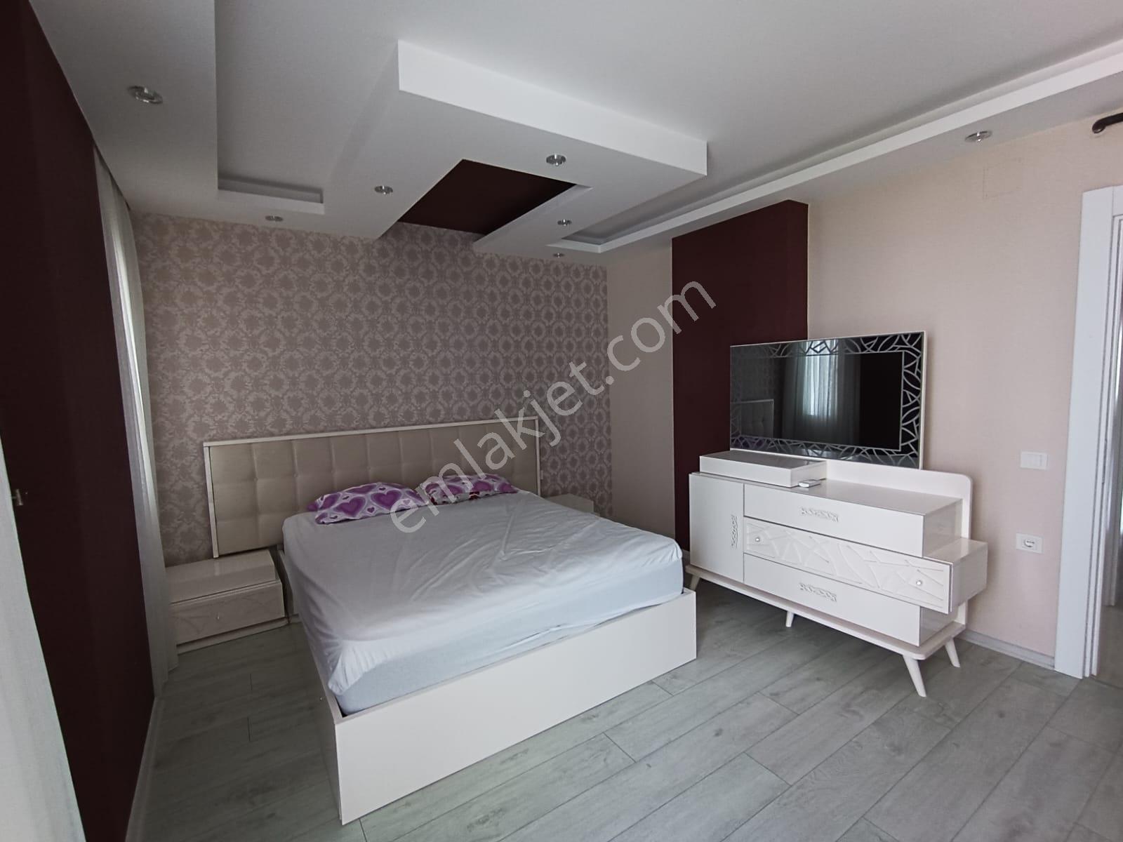 Bm''den Satılık Tece'de 2+1 Havuzlu Full Eşyalı Lüks Daire - Görsel 16